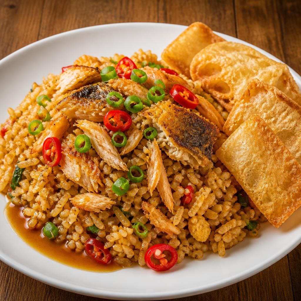Nasi Goreng Ikan Asin Jambal Ta Wan